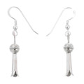 Sterling Silver Squash Blossom Earrings 44903
