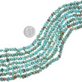 Turquoise Mountain Old Santo Domingo Style Nugget Rondelle Beads 45006