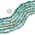 Santo Domingo Cut Blue Turquoise Mountain Beads 45008