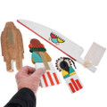 Authentic Hopi Three Wall Hanger Kachinas Wood Kachina Knife Wholesale Lot Closeout 44954