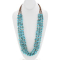 Native American Turquoise Nugget Necklace 46036