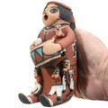 Native American Storyteller Pottery Doll 46061