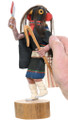 Black Ogre Woman Hopi Kachina Doll 46114