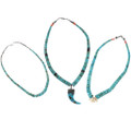 Closeout Lot Turquoise Heishi Choker Tribal Necklaces 46132