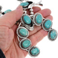 Traditional Navajo Turquoise Necklace 46134