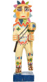 Mexican Sunface Kachina Carving 46142