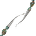 Large Turquoise Nugget Beaded Necklace 2 for 1 Closeout 46147