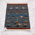 Traditional Bird Pictorial Wool Navajo Rug 46163