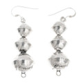 Matching Sterling Silver Bench Bead Earrings Jewelry Set 46233