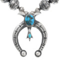 Bisbee Turquoise Naja Pendant Bench Bead Necklace Victor Cayatineto 46238