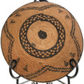 Authentic Apache Basket Tray Antique Collectible Cultural Art 46249