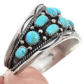 Native American Made Arizona Turquoise Ladies Bracelet 46452