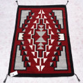Vintage Ganado Red Wool Navajo Rug 46313
