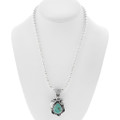 Blue Green Turquoise Pendant Chain Included 46330