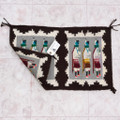 Handwoven Vintage Navajo Ye’i Bi Chei Wool Rug 46334