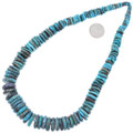 Large Graduated Turquoise Disc Beads 45176