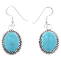 Arizona Turquoise Earrings Matching Squash Blossom Necklace Jewelry Set 46950