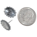 Sterling Concho Earrings 46958