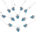 Native American Kingman Turquoise Necklace 47364