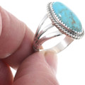 Navajo Turquoise Ring 47854