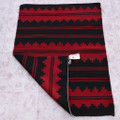 Navajo Chief's Blanket Red Black Pattern 47921