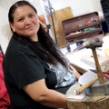 Navajo Turquoise Jewelry Artist Lenora Begay 48024