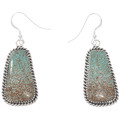 Number 8 Turquoise Earrings 48024