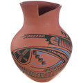Traditional Mata Ortiz Sedona Red Pottery Art Southwest Decor 48026