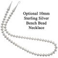 Optional Sterling Silver Bench Bead Necklace Upgrade 48127