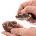 Set of Two Mini Native American Pottery Bowls 48155
