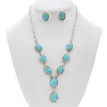 Natural Sleeping Beauty Turquoise Necklace 48167