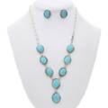 Natural Sleeping Beauty Turquoise Necklace 48167