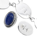 Navajo Lapis Y Necklace Jewelry Set Artist Keith Henry 48169