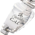 Lapis Sterling Silver Native American Watch Tips Artist Caleb Calles Signed 48244