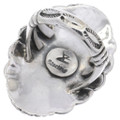 Navajo Sterling Silver Pointer Ring 48246