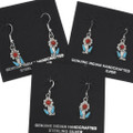 Cute Flower Earrings Authentic Zuni Made Jewelry 48269