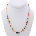 Navajo Ghost Bead Necklace Traditional Juniper Berry 48486