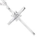 Turquoise Sterling Silver Cross Pendant Navajo Artist Keith Henry 48524