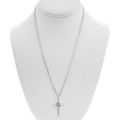 Navajo Turquoise Cross Pendant Chain Included 48524