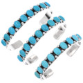 Blue Turquoise Bracelet Native American Jewelry 48558