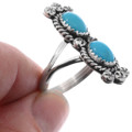 Native American Silver Turquoise Ring 48574