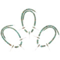 Turquoise Silver Claw Necklace 48648