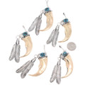 Sterling Silver Solid Brass Bear Claw Pendant 48700