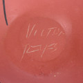 Authentic Redware Mata Ortiz Vase Artist Victor Reyes Signed 48711