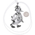 Graduating Penguin Sterling Silver Pendant Unique Academic Gift Jewelry Truart 45860