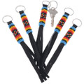 Traditional Navajo Hand Beaded Key Ring Chain Artist Aurelia Joe 48831