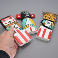 Set of 3 Hopi Wall Hanging Kachina Carvings 48841