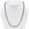 Antiqued Sterling Silver Desert Pearls Necklace 48847