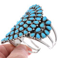 Navajo Turquoise Bracelet Natural Sleeping Beauty Stones 48850