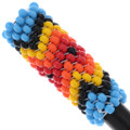 Peyote Stitch Wooden Colorful Navajo Hair Stick 48864